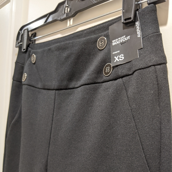 NY&Co 7th Ave High-Waist Bootcut Pants XS Average - Picture 5 of 14